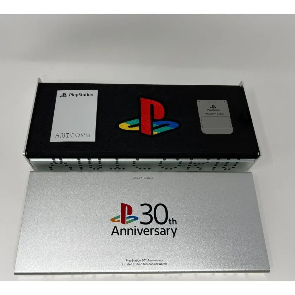 ANICORN The First PlayStation Limited Edition Watch LIMITED TO  77/600